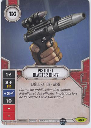 Pistolet blaster DH-17