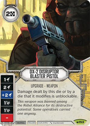 Pistolet blaster disrupteur DX-2